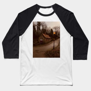 Little house and Street Lamp, Durham Baseball T-Shirt